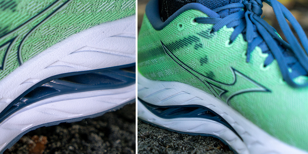 Mizuno Wave Inspire 19 groen