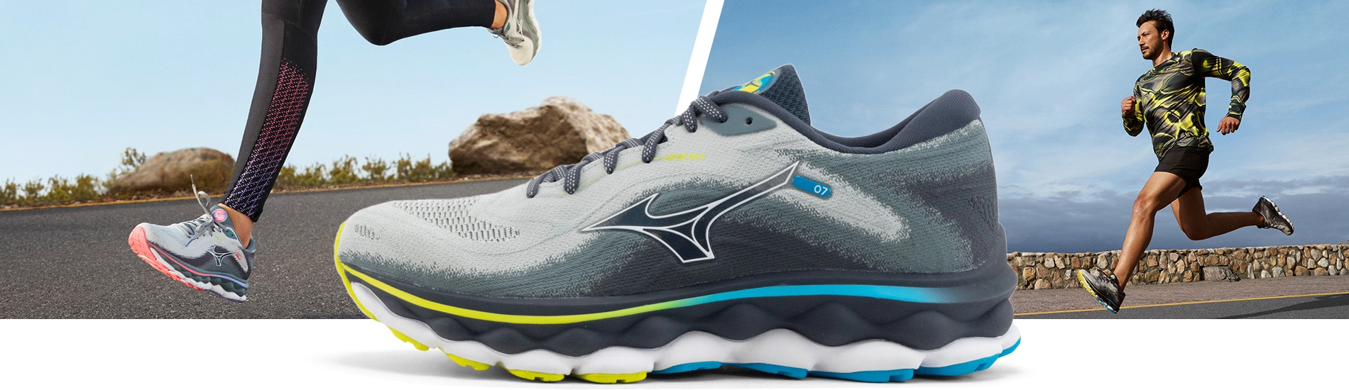 Mizuno Wave Sky hardloopschoenen