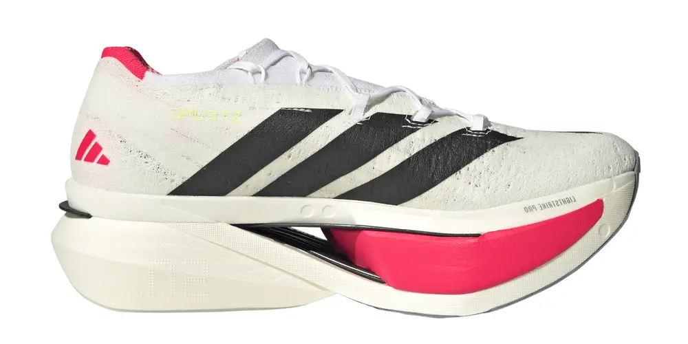adidas Adizero Prime X3 Strung hardloopschoen, rechterzijaanzicht.